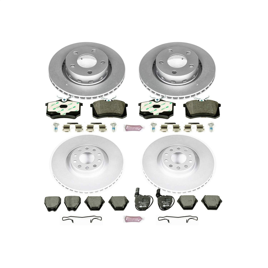 Euro-Stop Power Stop Brake Kit For Audi S6 Front and Rear 2002-2003 [Model Specific]