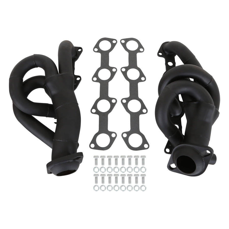 Black Painted Flowtech 91670FLT Shorty Headers