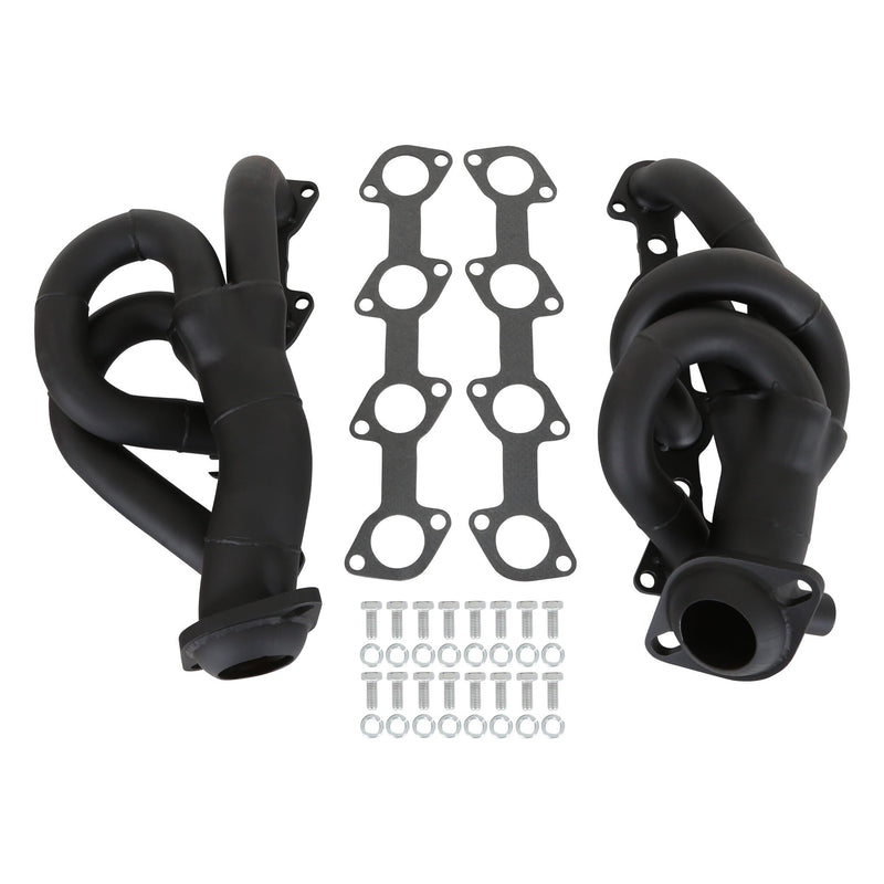 Black Painted Flowtech 91670FLT Shorty Headers