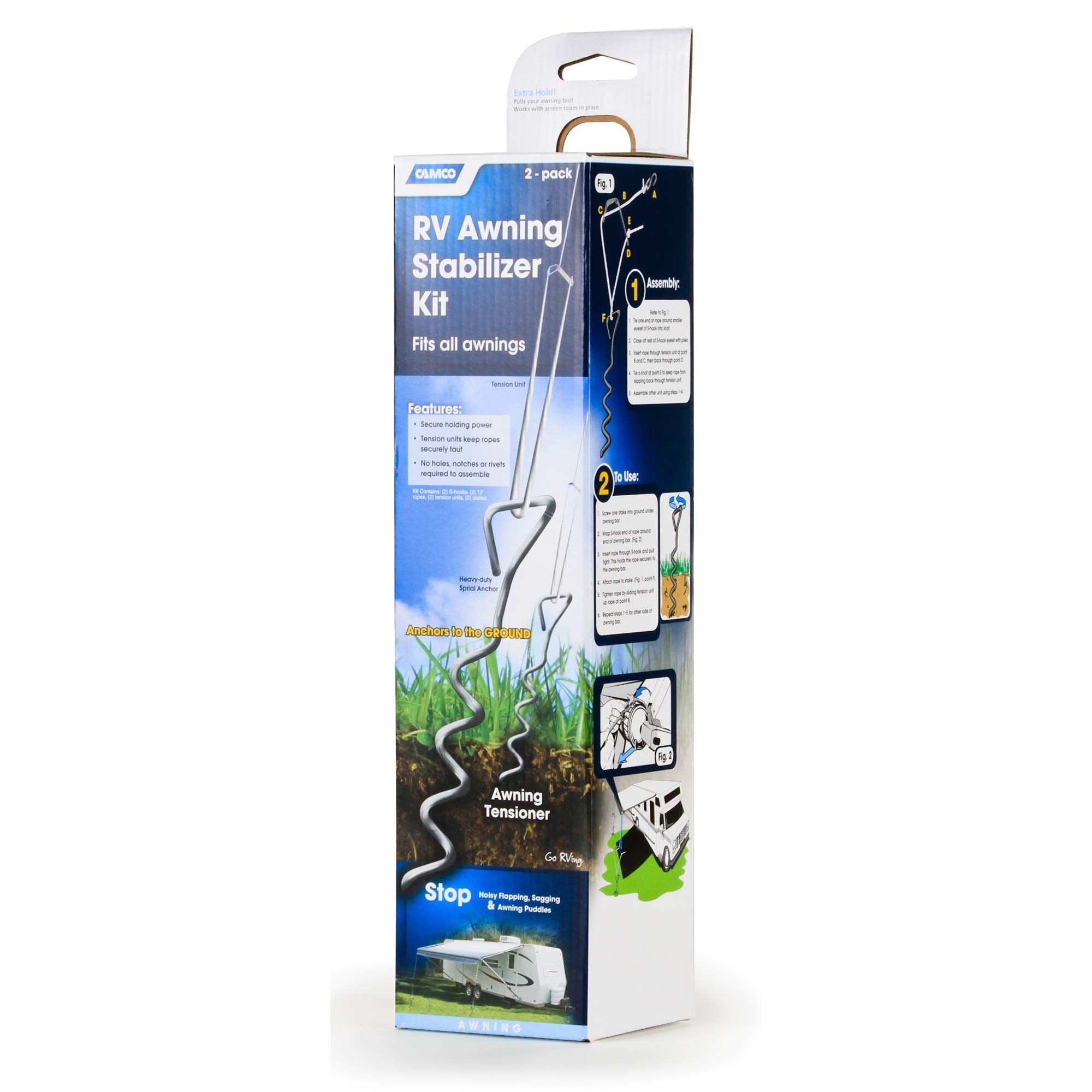 RV Awning Camco Stabilizer Kit 42563