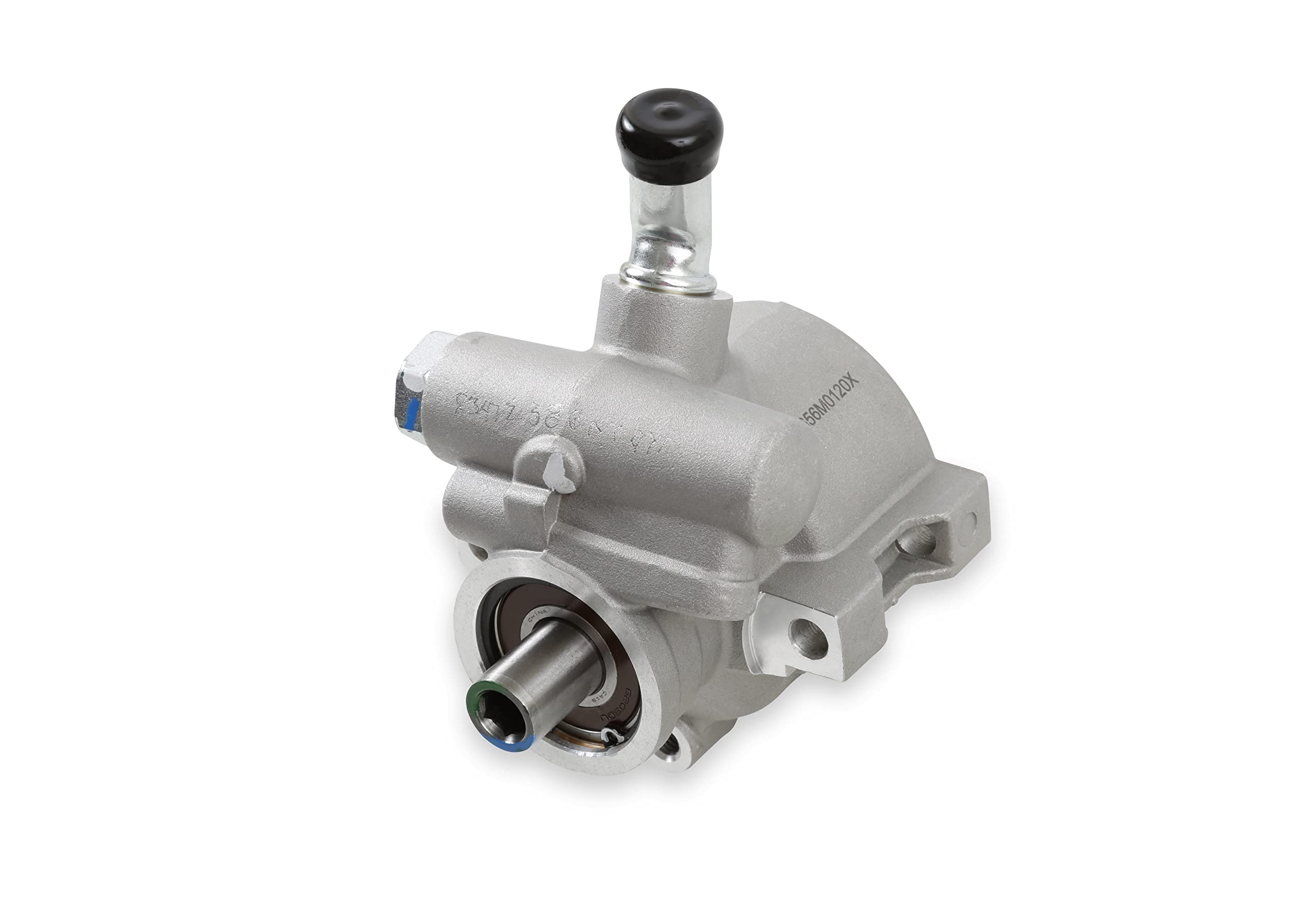 Corvette Holley 198-100 Power Steering Pump Assembly, Aluminum