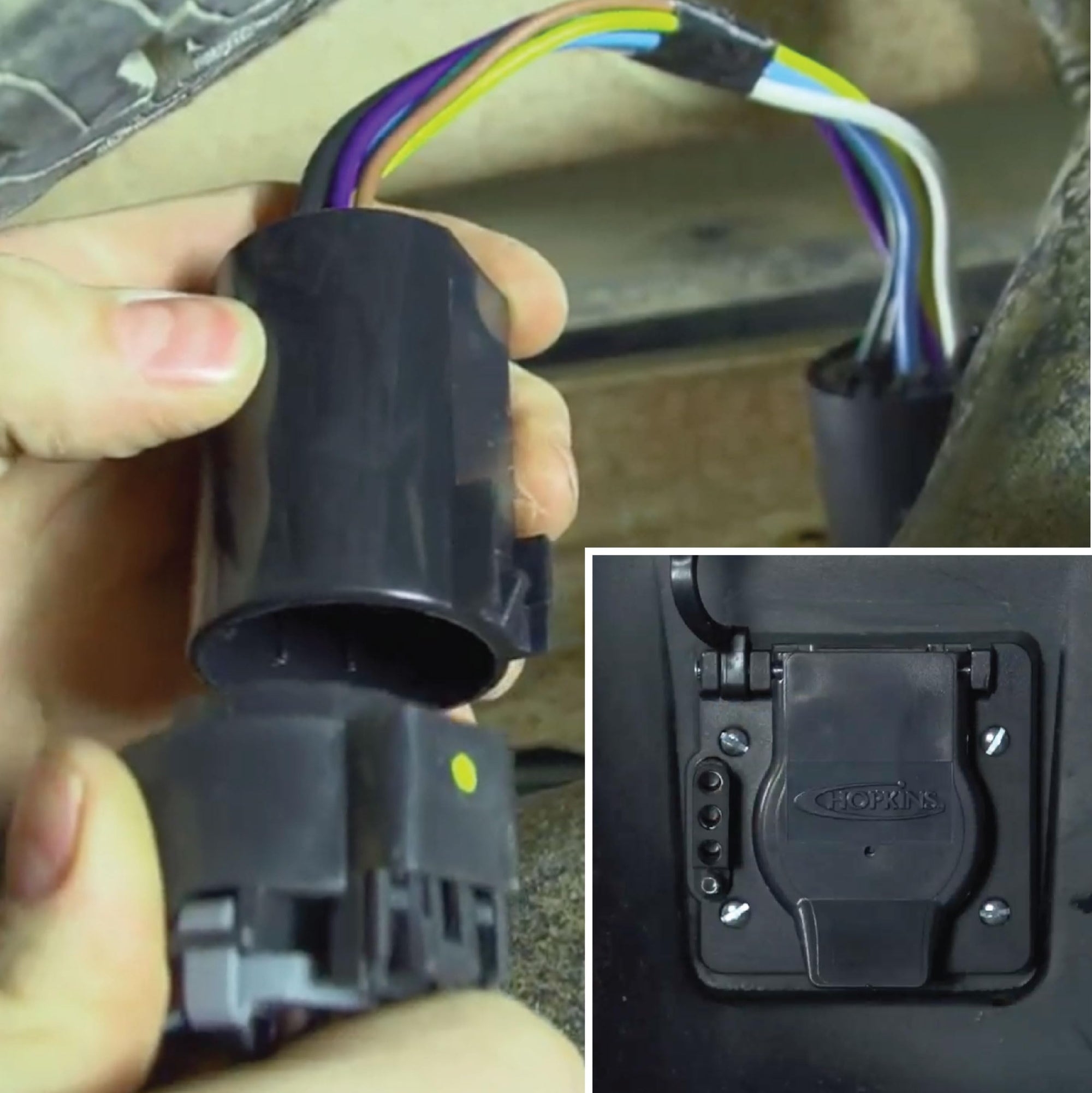 Multi-Tow T-Connector Wiring Kit Hopkins Towing Solutions 40955