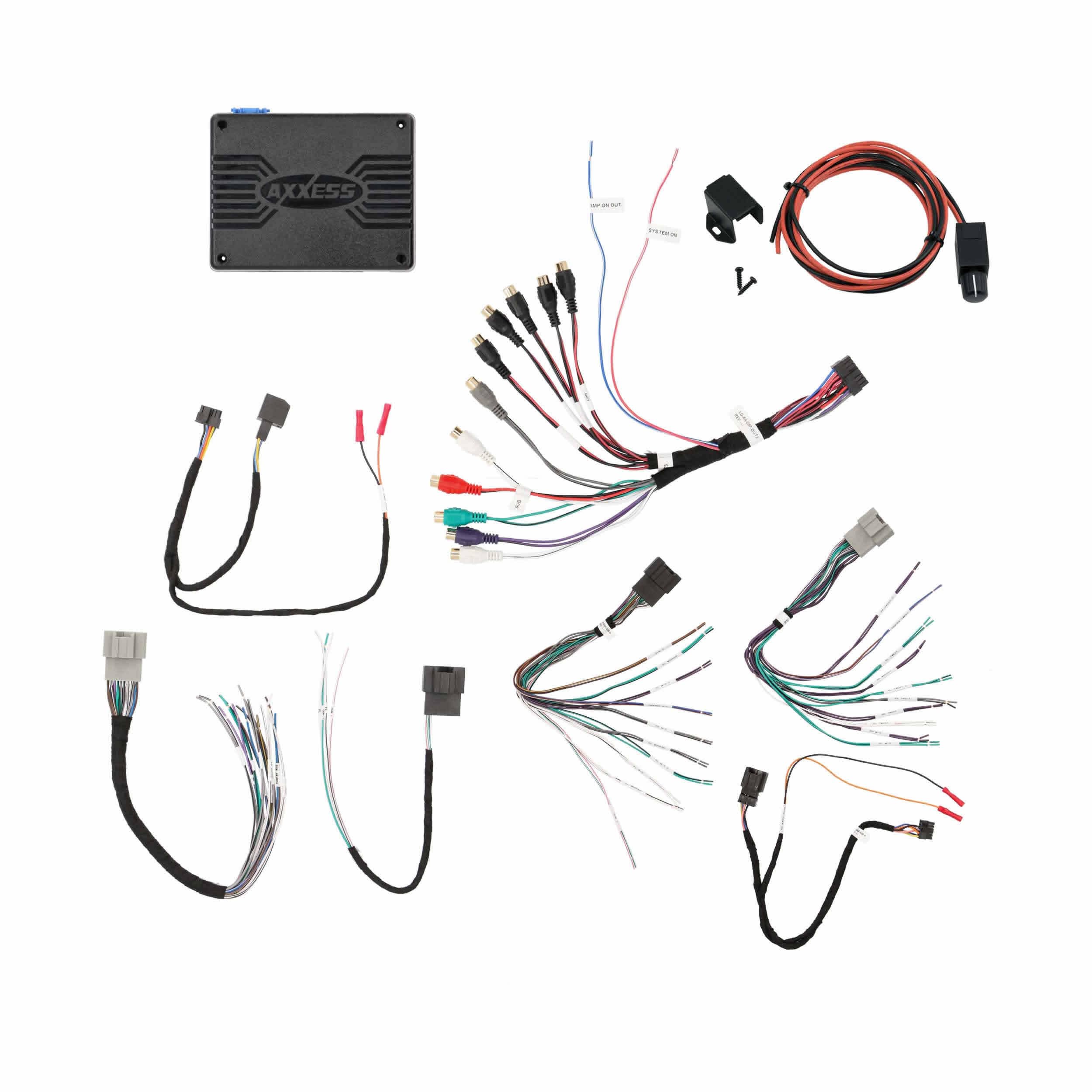Axxess - A2B/DSP Pkg w/Amp Bypass Harness Select Lincoln 2018- (AXDSPX-A2B3)