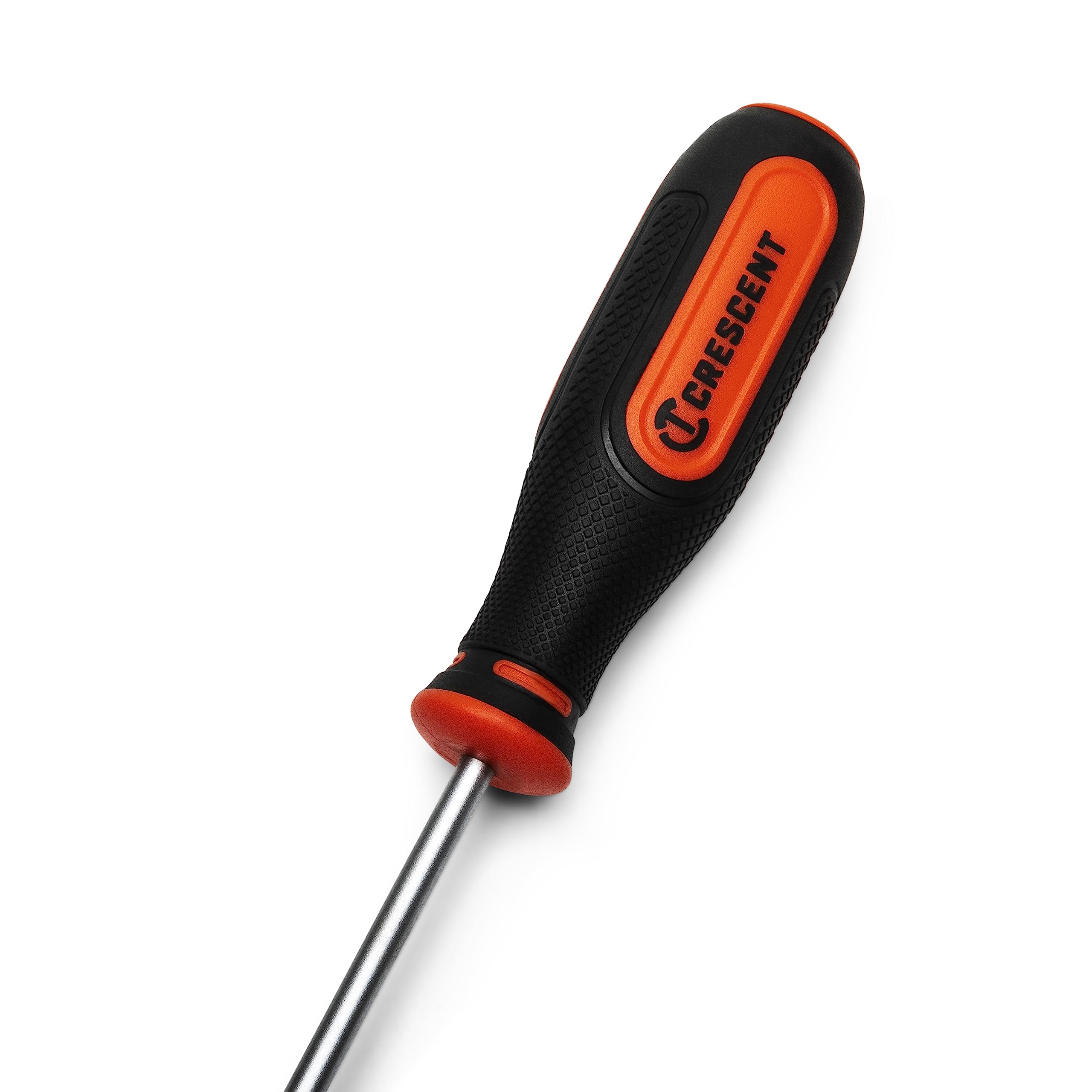 2PC Crescent Dual Material Screwdriver Set with Phillips #2x4" and Slotted 1/4"x4" - ‎CSDS2PCSET