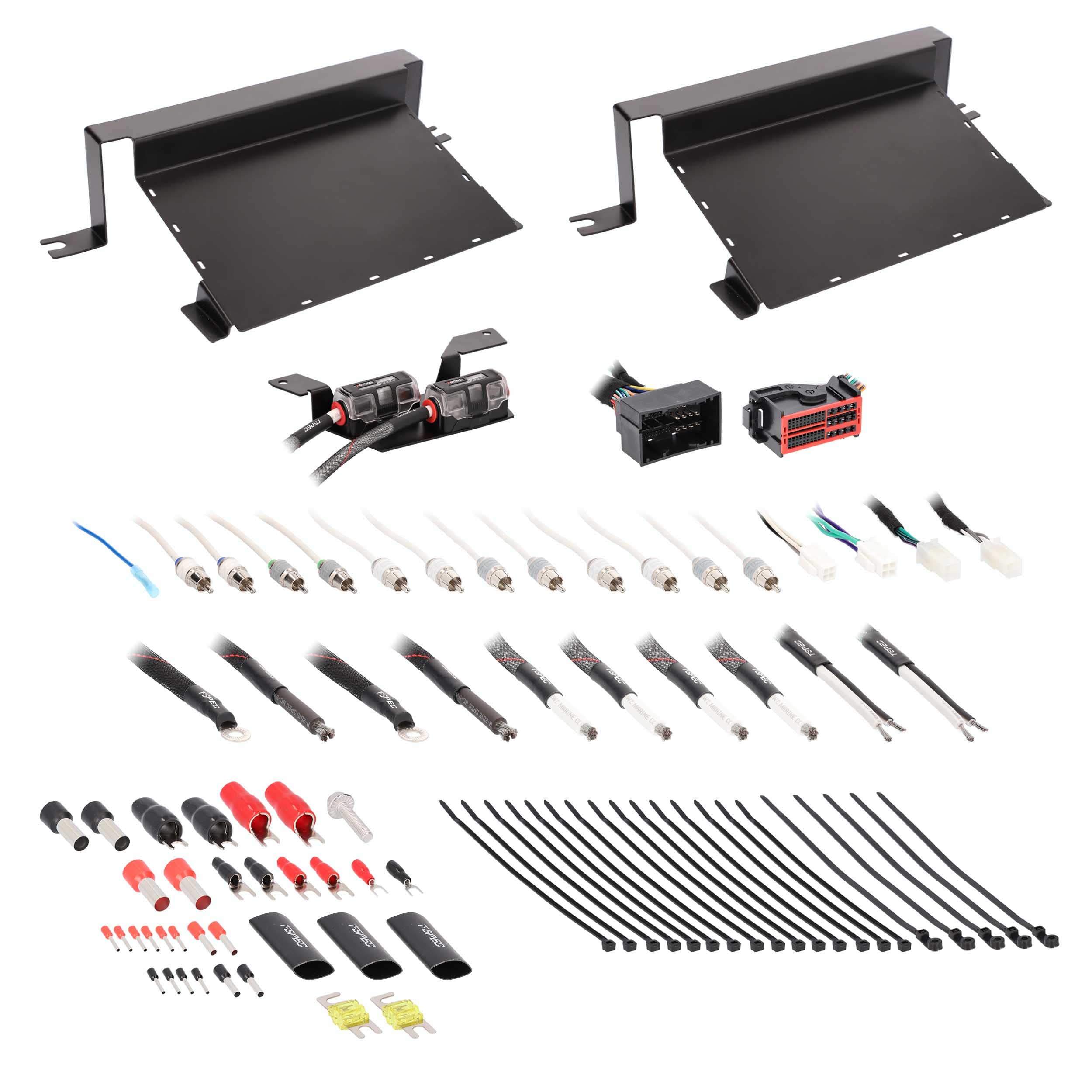 JL/JT Amp installation kit, METRA SUB + 4 CH (JP-18AMP-2)