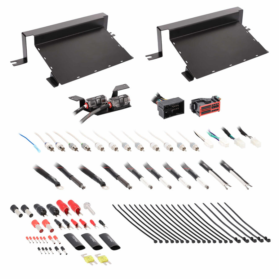 JL/JT Amp installation kit, METRA SUB + 4 CH (JP-18AMP-2)