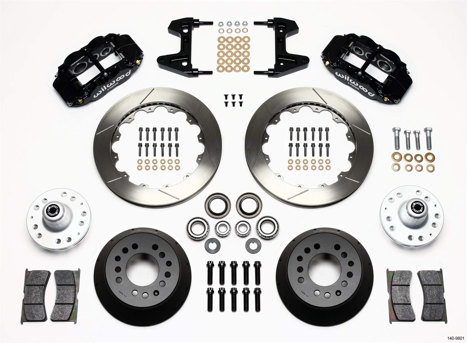 12.88" FNSL6R Front Hub Kit