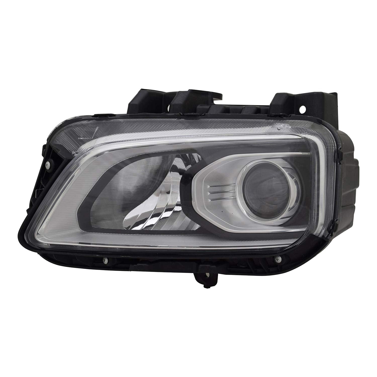 Left TYC Headlight Assembly Compatible with 2018-2021 Hyundai Kona