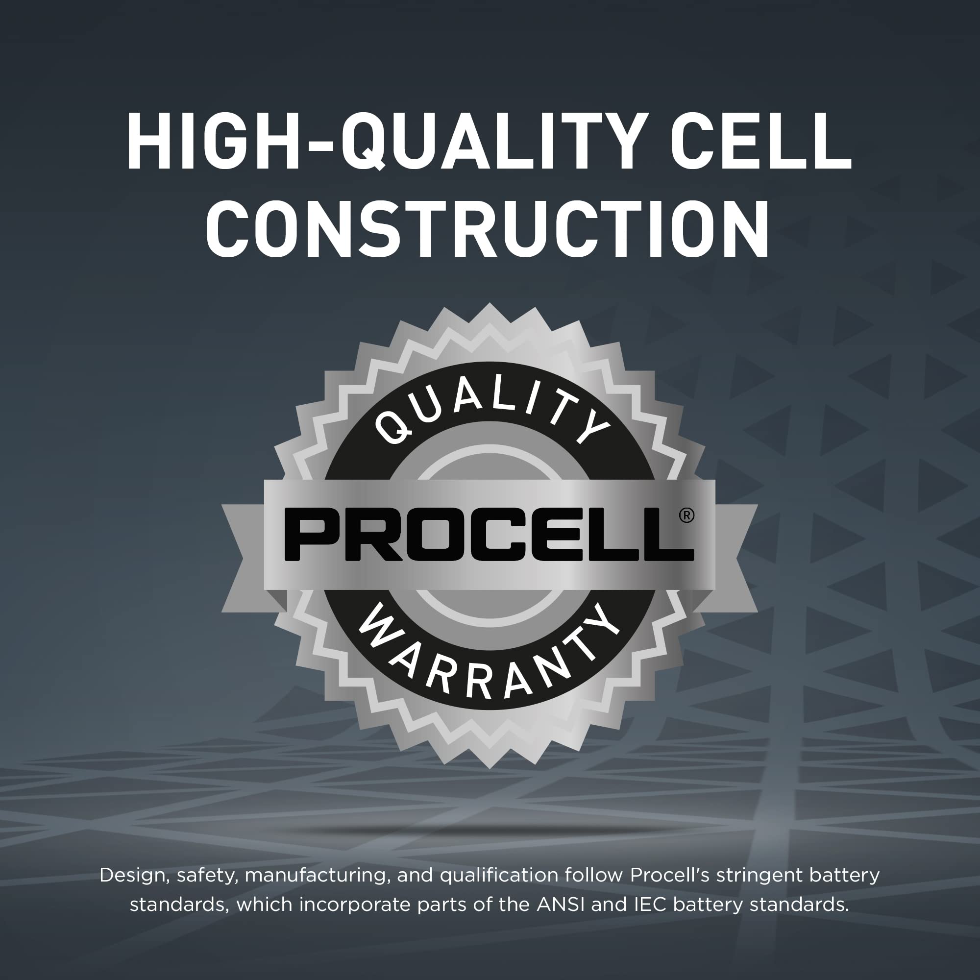 Alkaline Procell Intense Power AA, 1.5V Batteries Pack of 24