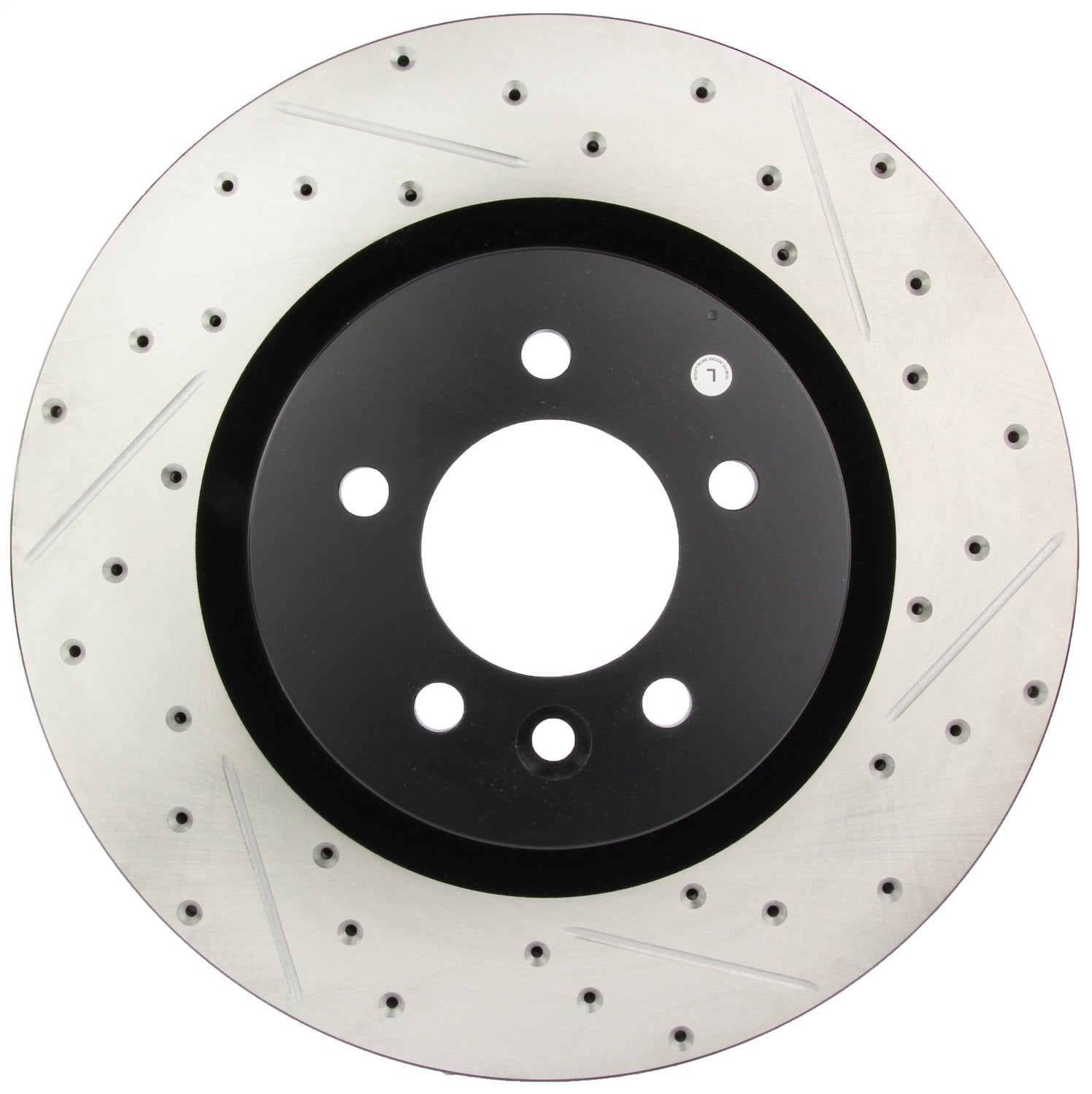 Sport Drilled/Slotted Brake Rotor StopTech 127.22011L (Front Left), 1 Pack