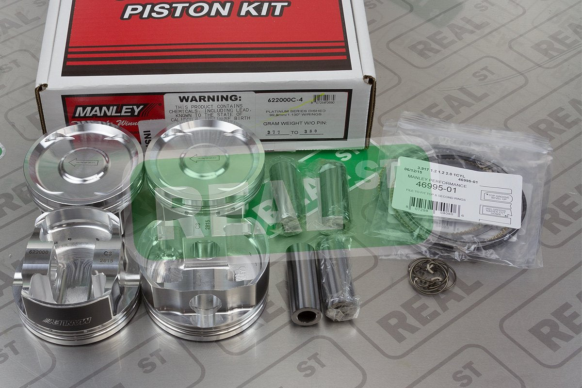 622000C-4 Manley Dish Piston with Rings
