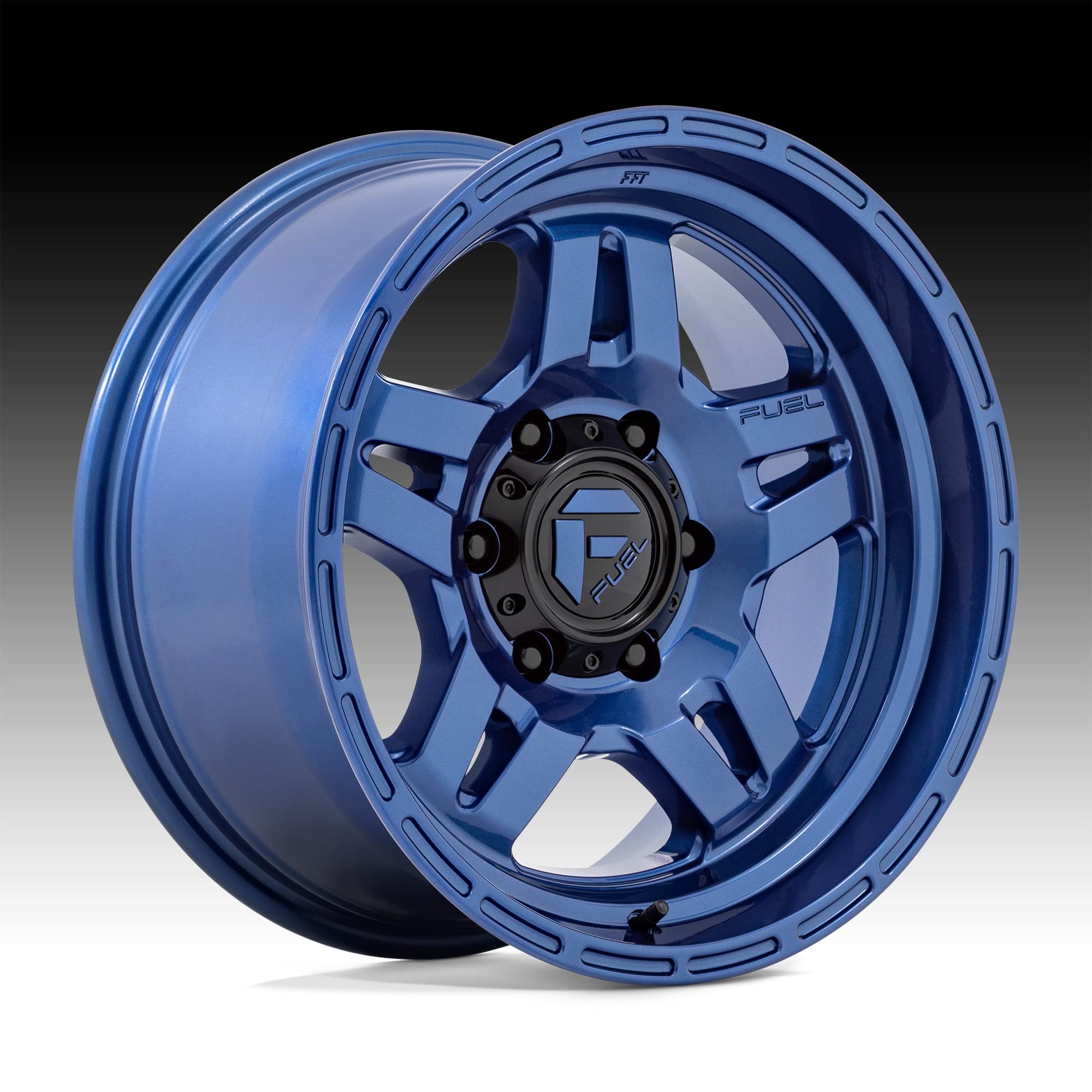 D802 Oxide Fuel Dark Blue 17x8.5 6x5.5 1mm (D80217858447E)