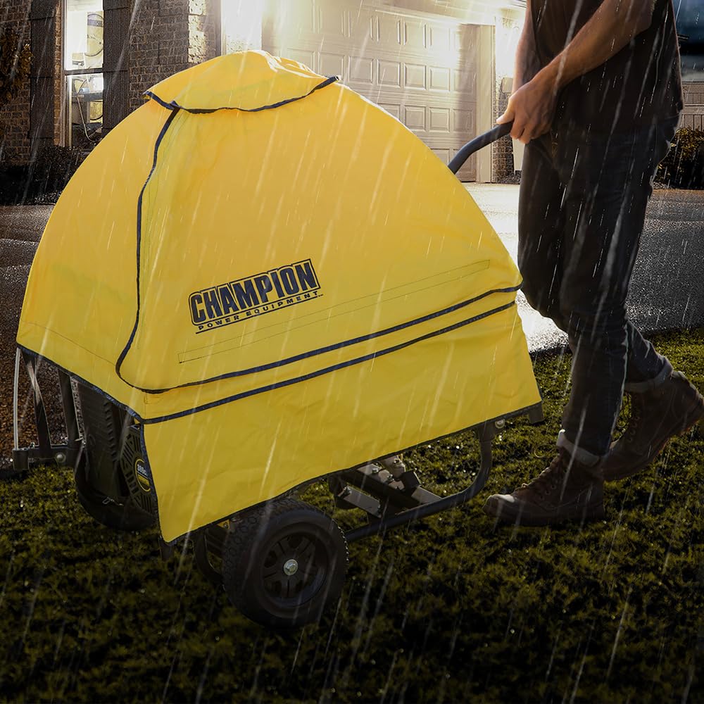 Champion Power Equipment 100376 Severe Weather Storm Shield Portable Generator Cover by GenTent for 4000 to 12,500-Starting Watt Generators