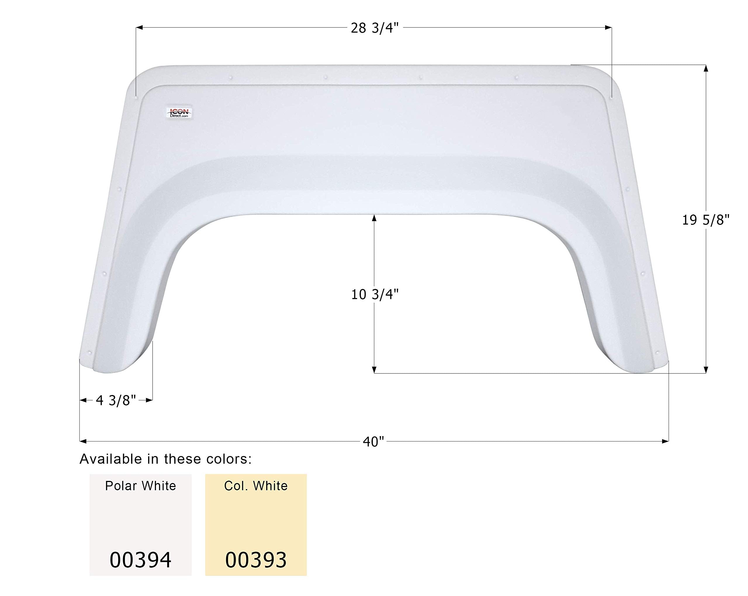 Fender Skirt ICON, Single, FS320, Polar White