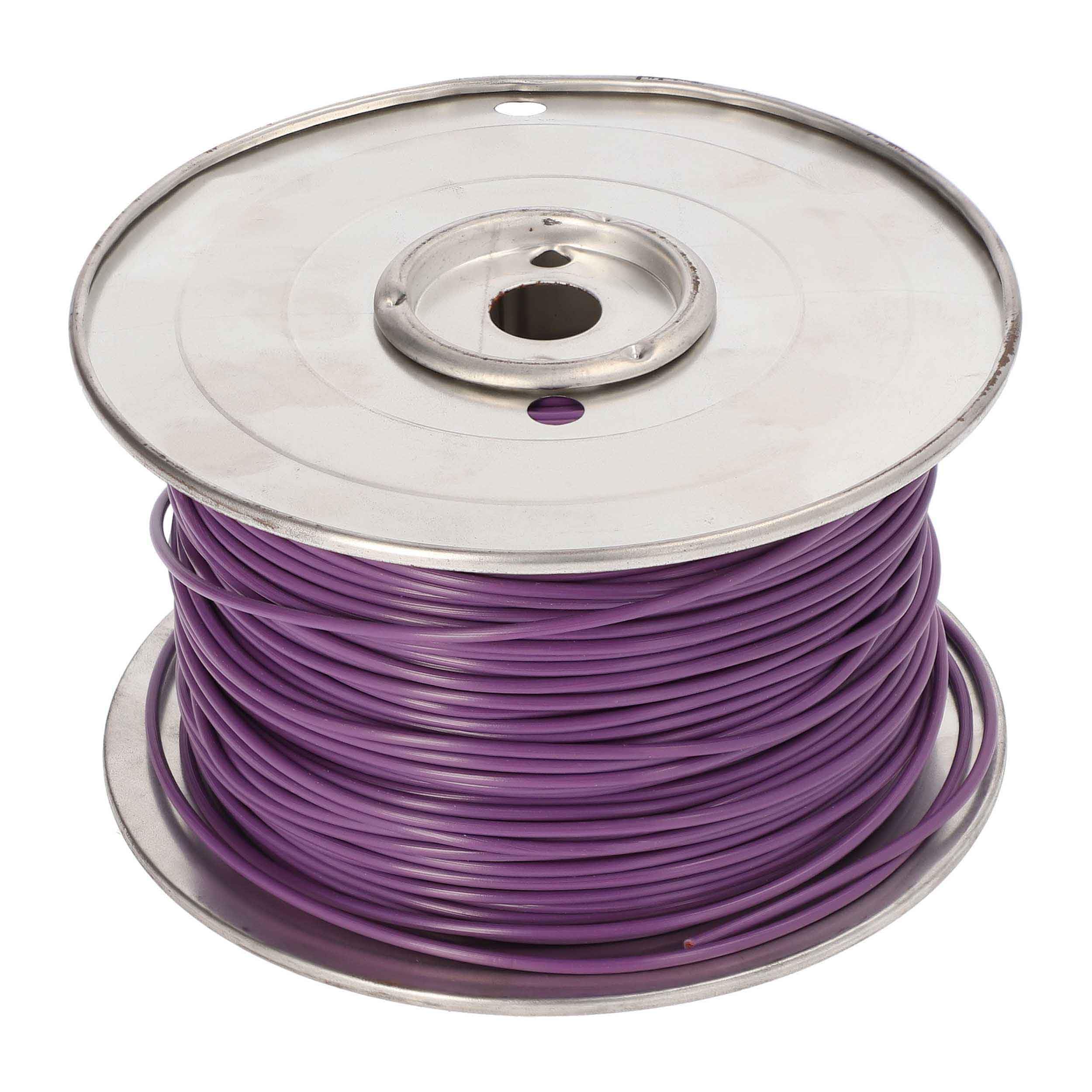 16 Ga Install Bay US GPT All Copper Primary Wire Purple - Coil of 500 Ft