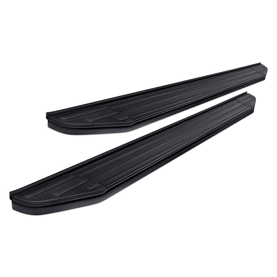 Peerless Black Horse Running Boards Black Compatible with 2021-2024 Nissan Rogue-PR-N169BK