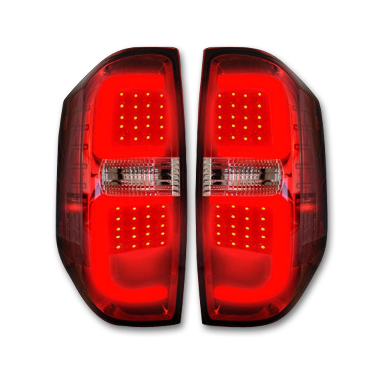 264288RD Recon compatible with the Tundra 2014-2016 Red-Red Tail Lights LED