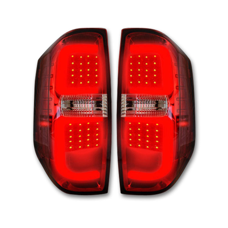 264288RD Recon compatible with the Tundra 2014-2016 Red-Red Tail Lights LED