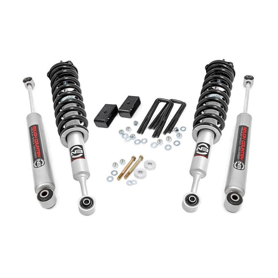 2" Rough Country Lift Kit w/N3 Struts for 2006-2020 Toyota Hilux - 76231