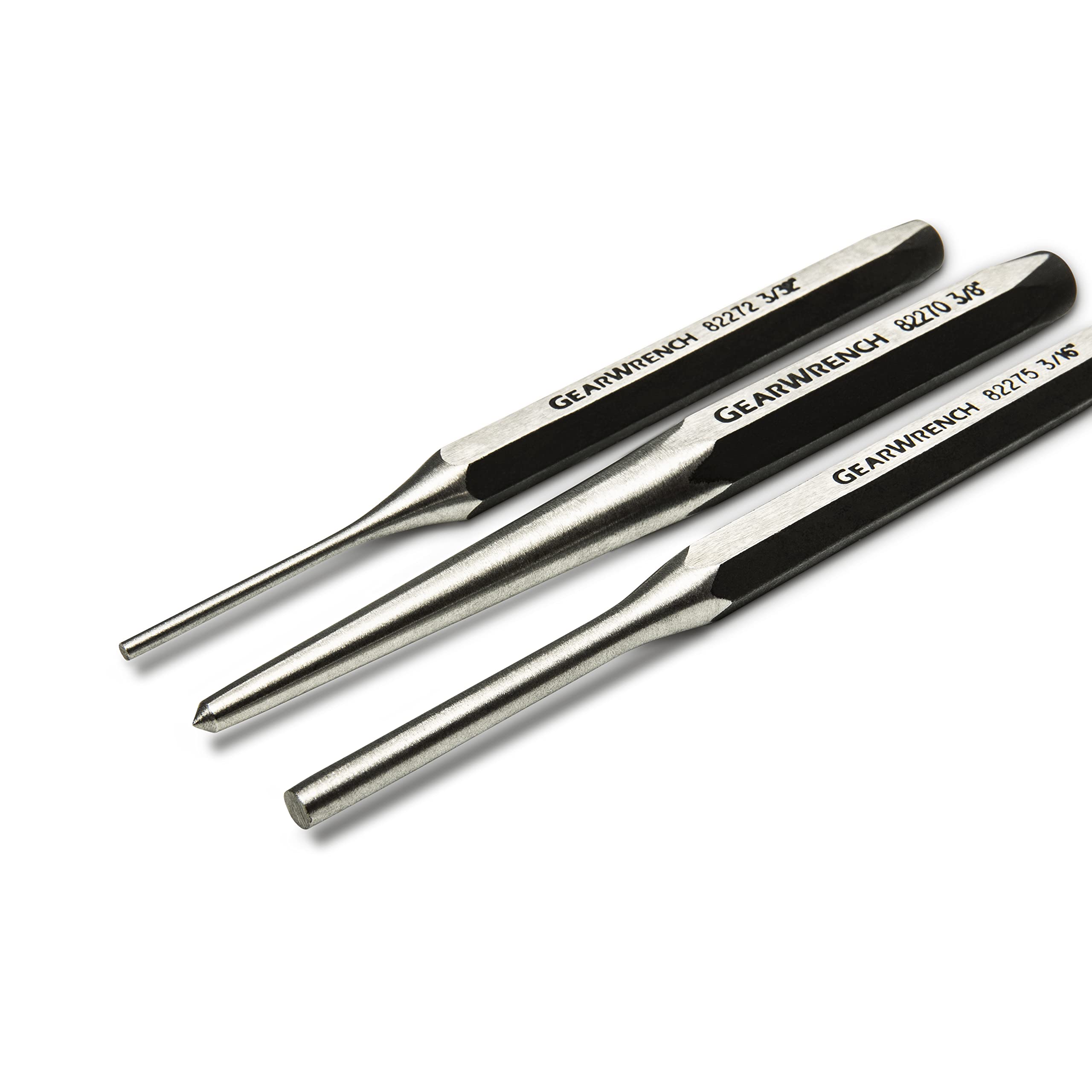 12 Piece GEARWRENCH Punch and Chisel Chrome Set | 82305