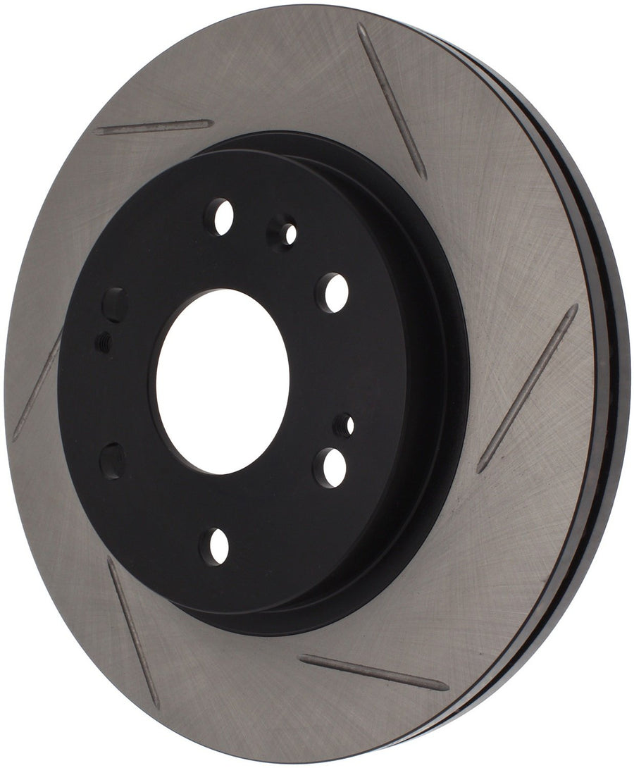 Front Right StopTech 126.66057SR Automotive Replacement Sport Slotted Disc Brake Rotor Fits Select Cadillac Escalade/ESV/EXT, Chevrolet Avalanche/Cheyenne/Express, GMC Sierra/Yukon