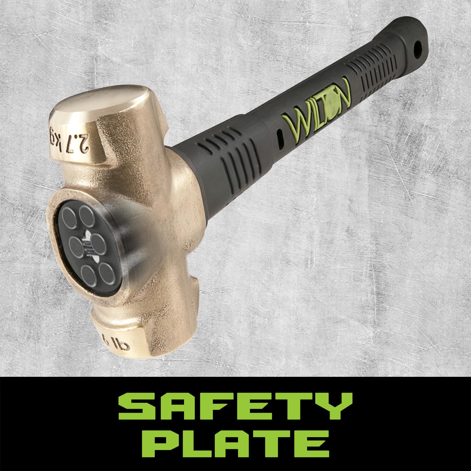 12" Wilton B.A.S.H Brass Sledge Hammer, 2-1/2 Lb Head (90212)