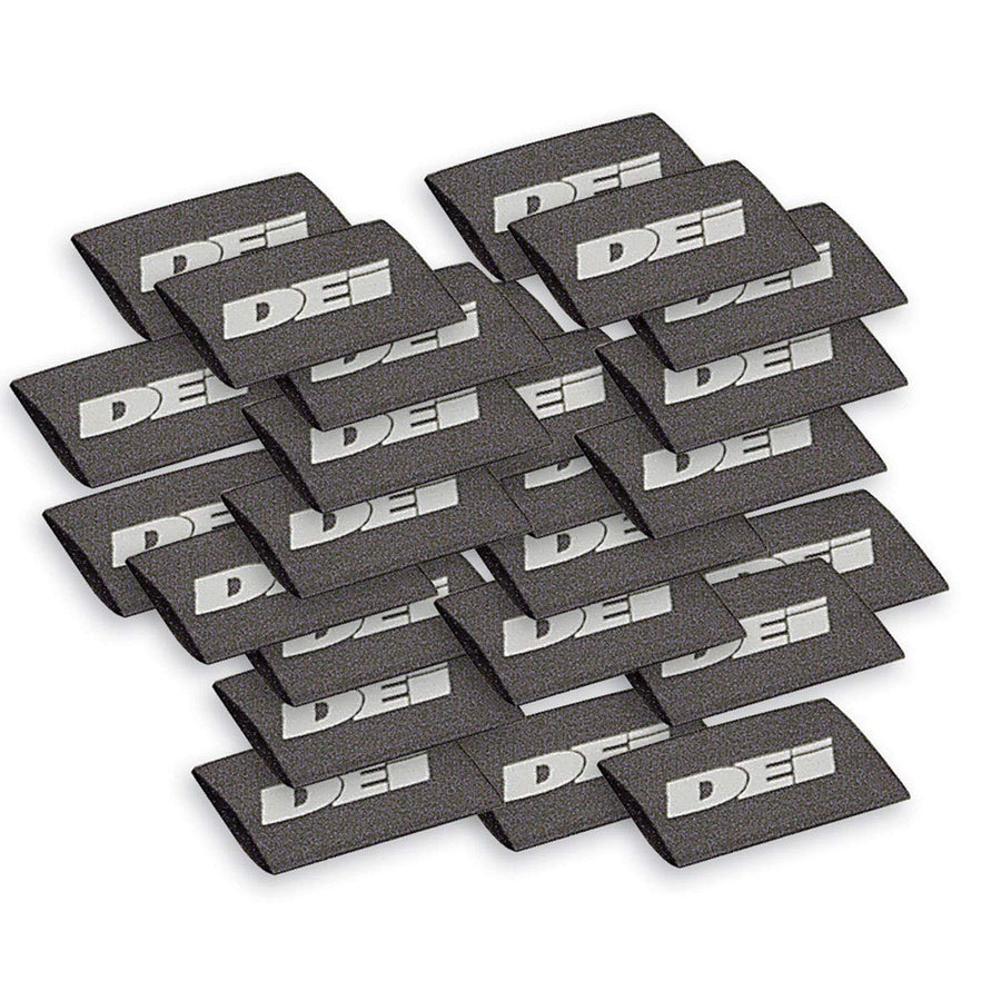 Design Engineering 010810 18mm x 1.5" Black Spark Plug Wire/Boot Heat Shrink Tubes (Pack of 25)