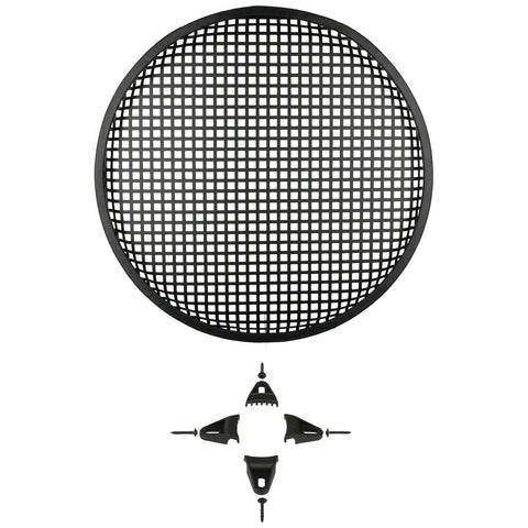 15 Inch Install Bay Steel Woofer Grille with Hardware