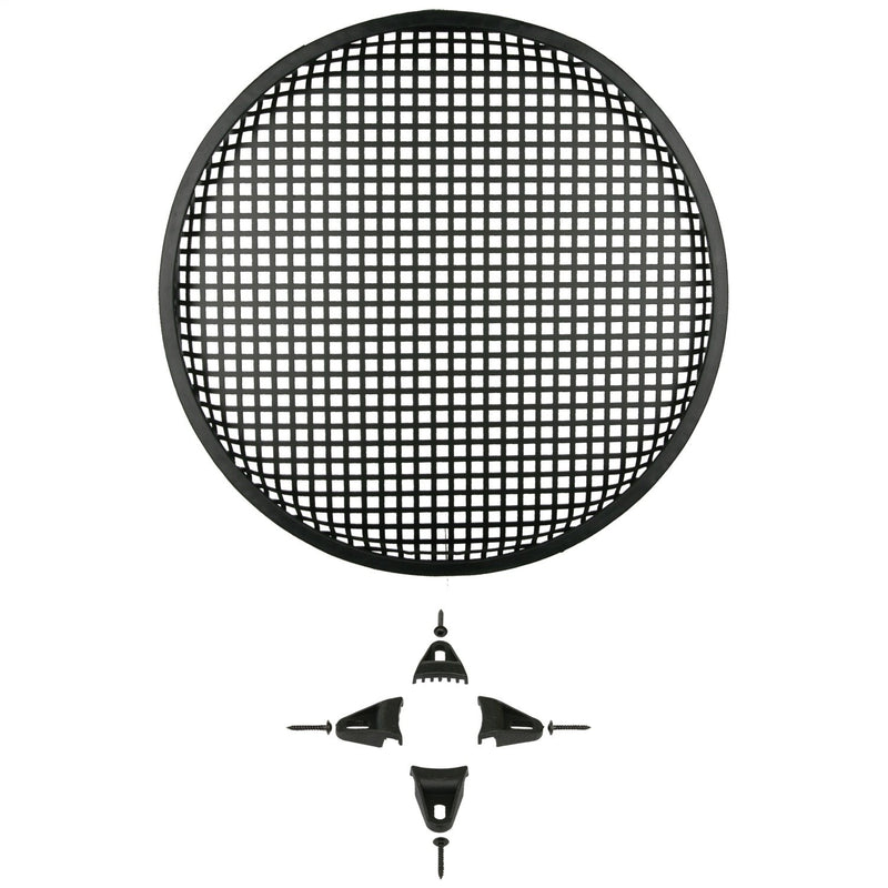 15 Inch Install Bay Steel Woofer Grille with Hardware