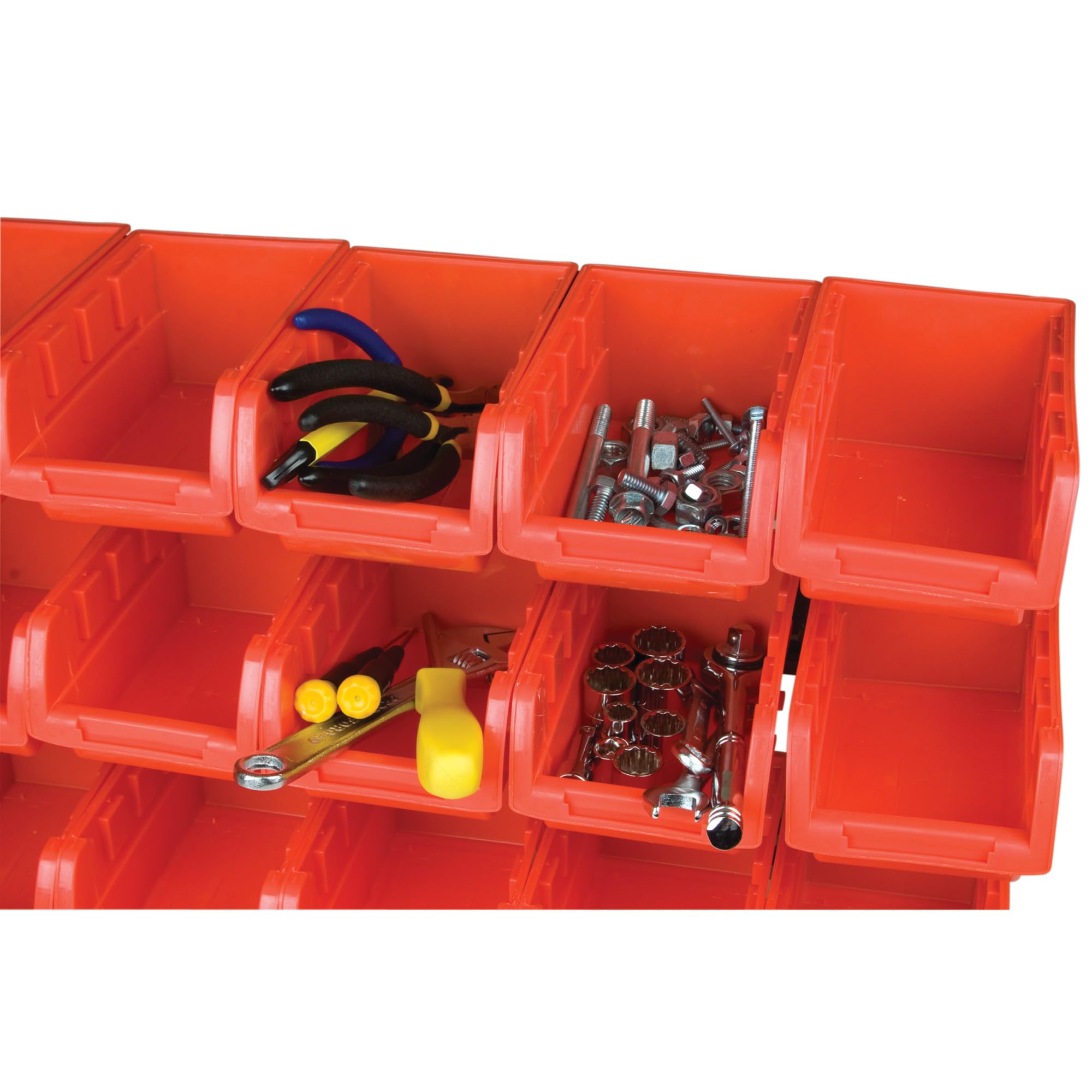 15-Bin Performance Tool W5186 3-Tier Table Top Storage Organizer Rack