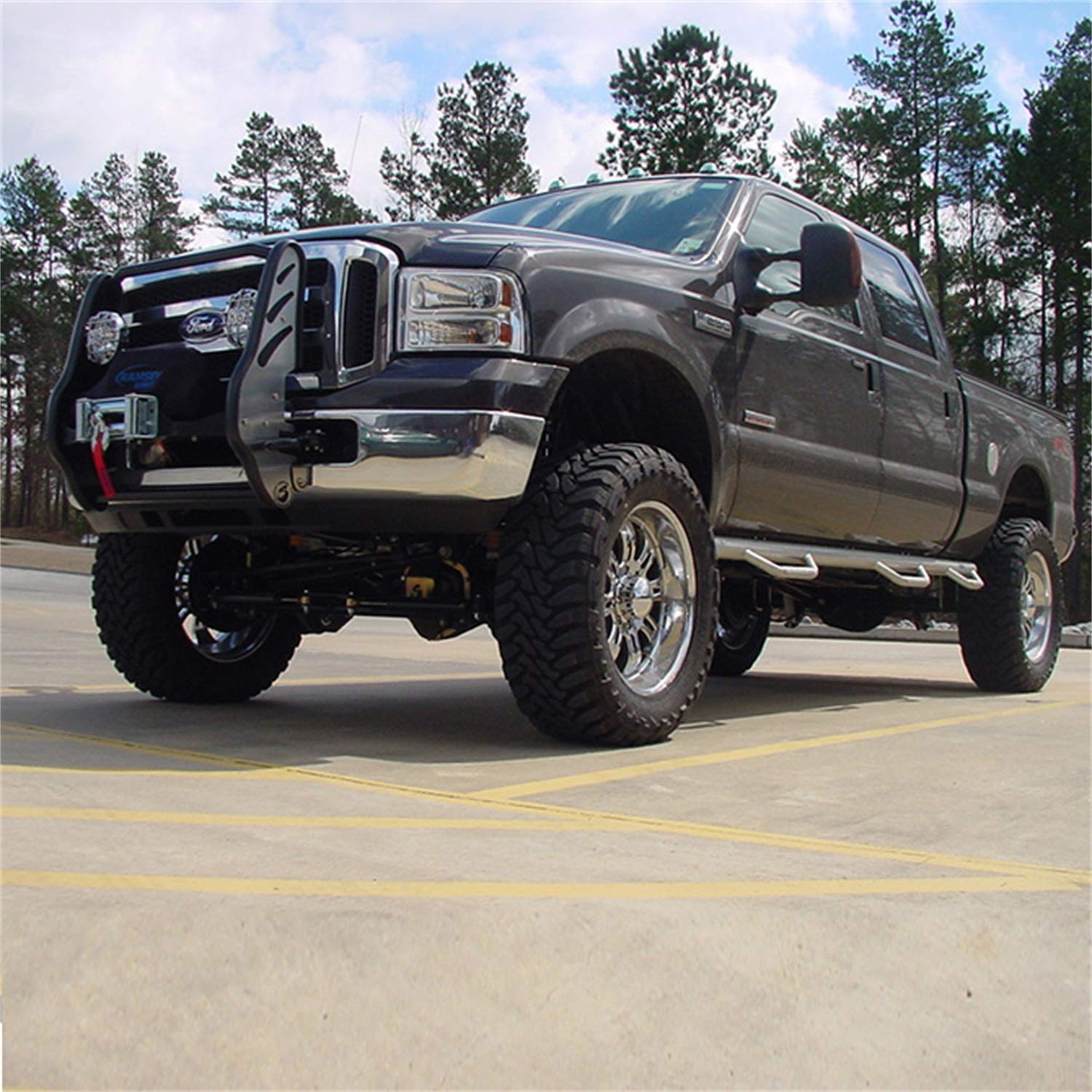 SUPERLIFT SUSPENSION RealTruck 6" Lift Kit for Ford F-250/F-350 | Complete Lift Kit with Front & Rear Shadow Series Shocks | K806 | Fits 2005-2007 Ford F-250 / F-350 4WD Diesel