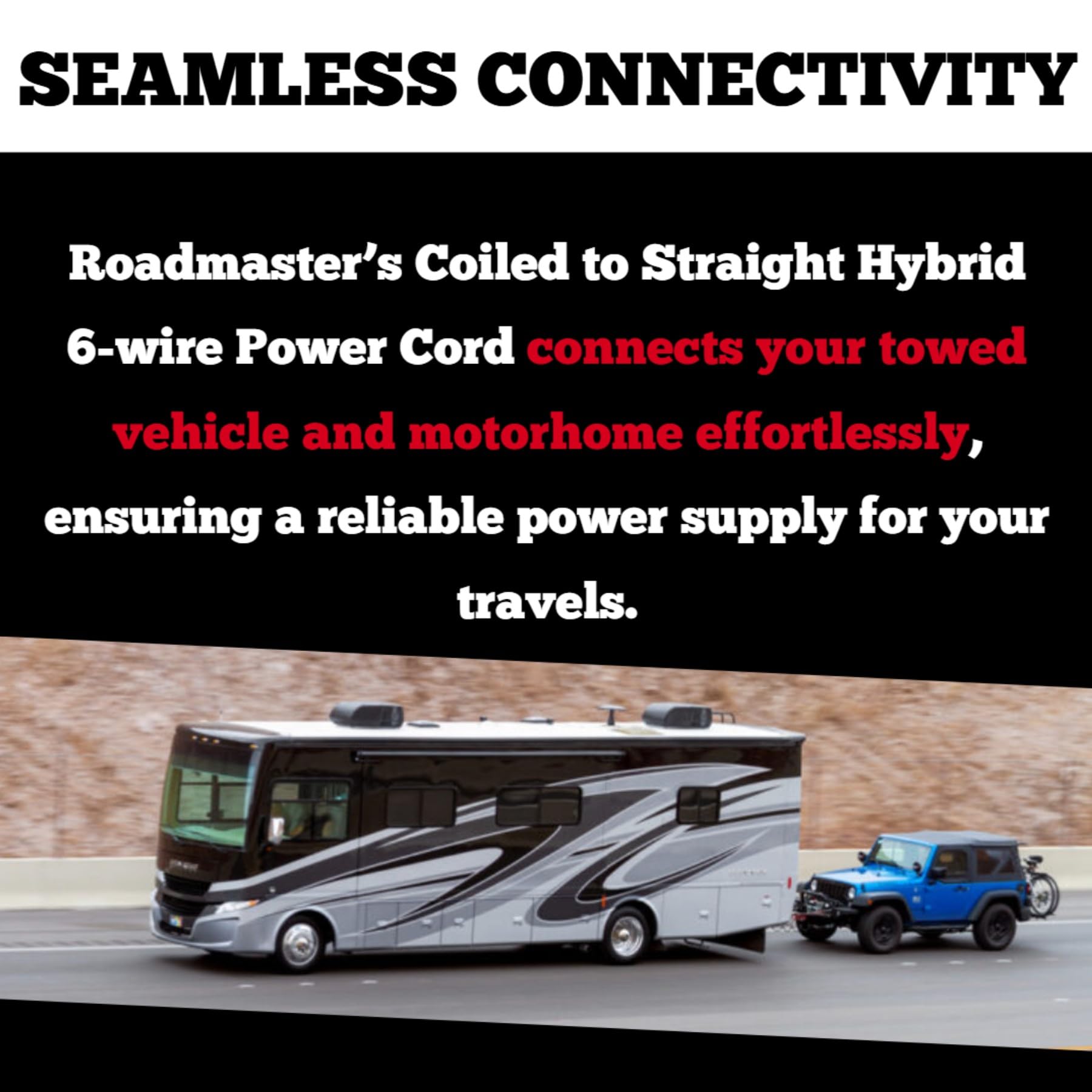 Power Cord Roadmaster Coil To Straig 16767