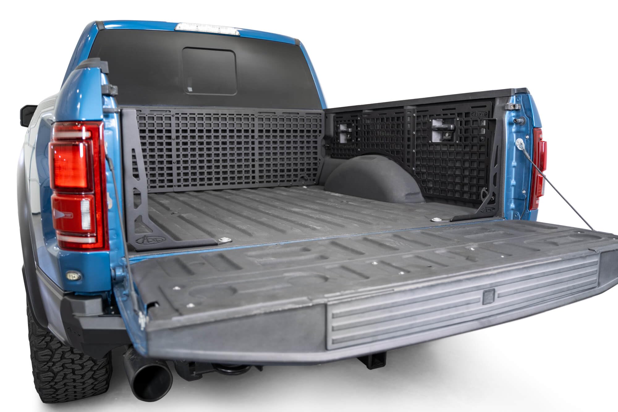 ADD Offroad Molle Panels Bed Side for The 2015-2020 Ford F-150 & Ford F-150 Raptor | Molle Pattern Offers Diverse Mounting Solutions | Made in The USA | Addictive Desert Designs (Passenger Full Kit)