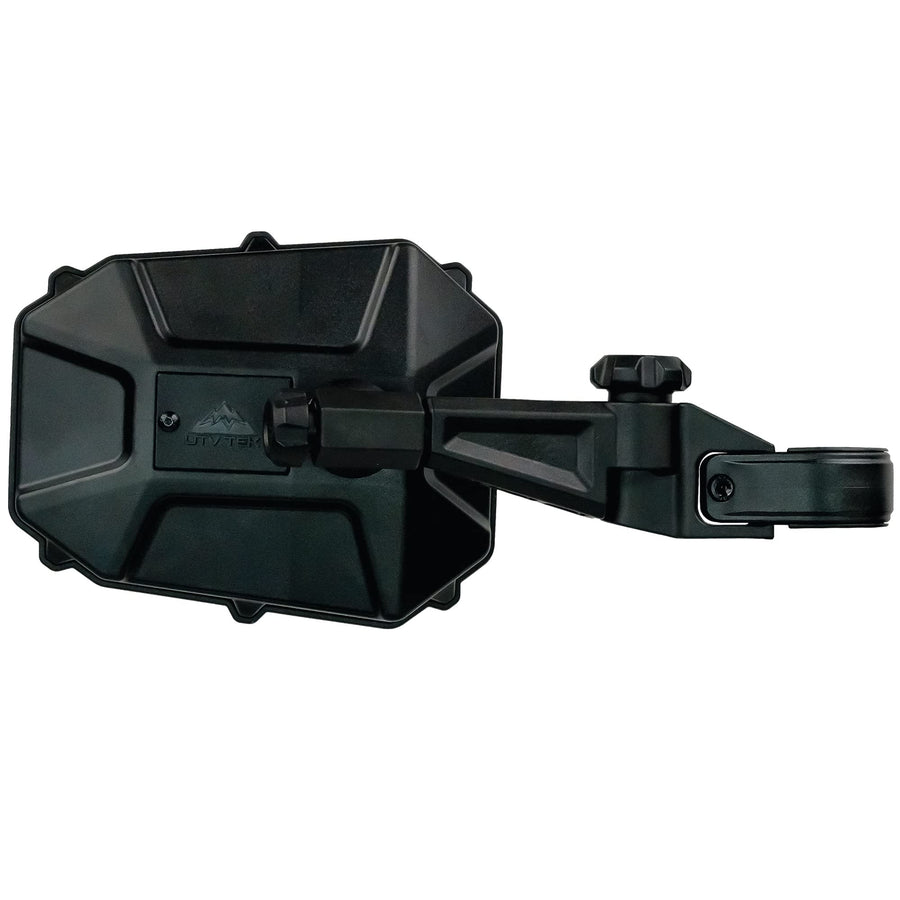 UTVMIR-ES1, ATV TEK Elite UTV Deluxe Single Side Mirror with Dual Axis Breakaway - Round Tube & Profiled roll cages