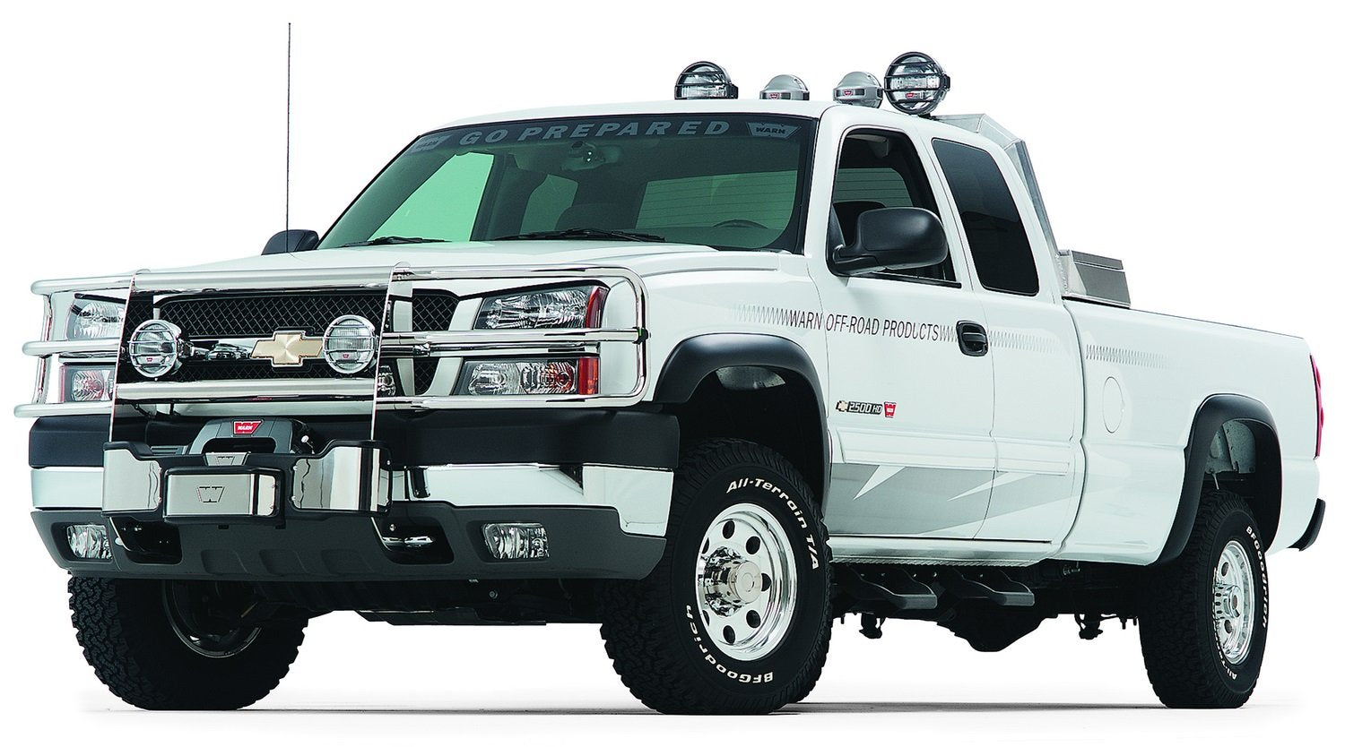 Trans4mer WARN 29768 Headlamp Brush Guard, Black