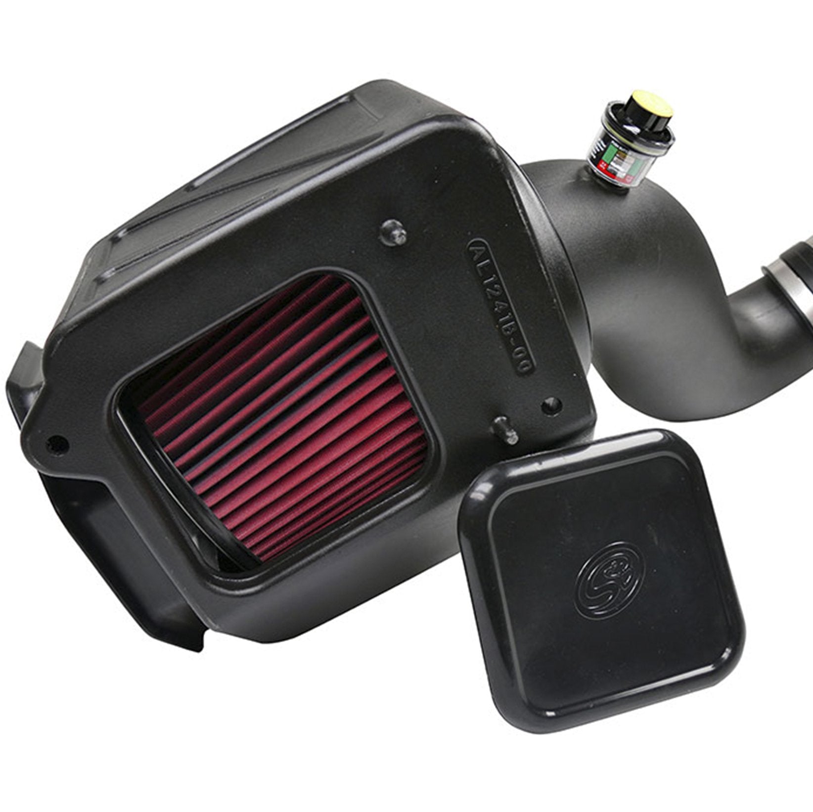 Cold Air Intake S&B Filters 75-5091 For 2007-2010 Chevy/GMC Duramax 6.6L (Oiled Cleanable, 8-ply Cotton Filter)