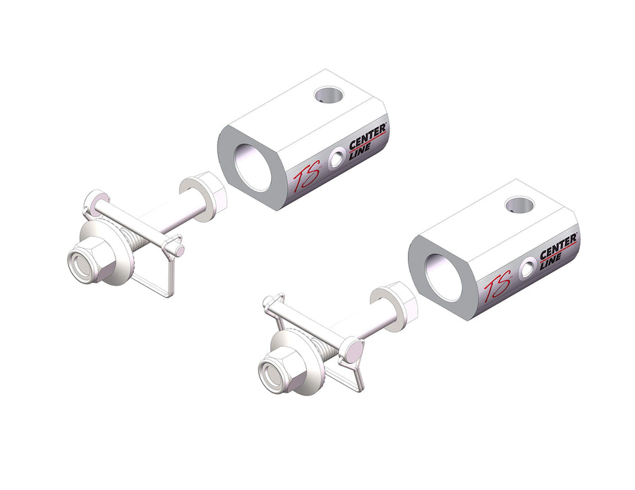HUSKY TOWING 33051 PS/DS Liners Trunnion Kit, 1400 Lbs