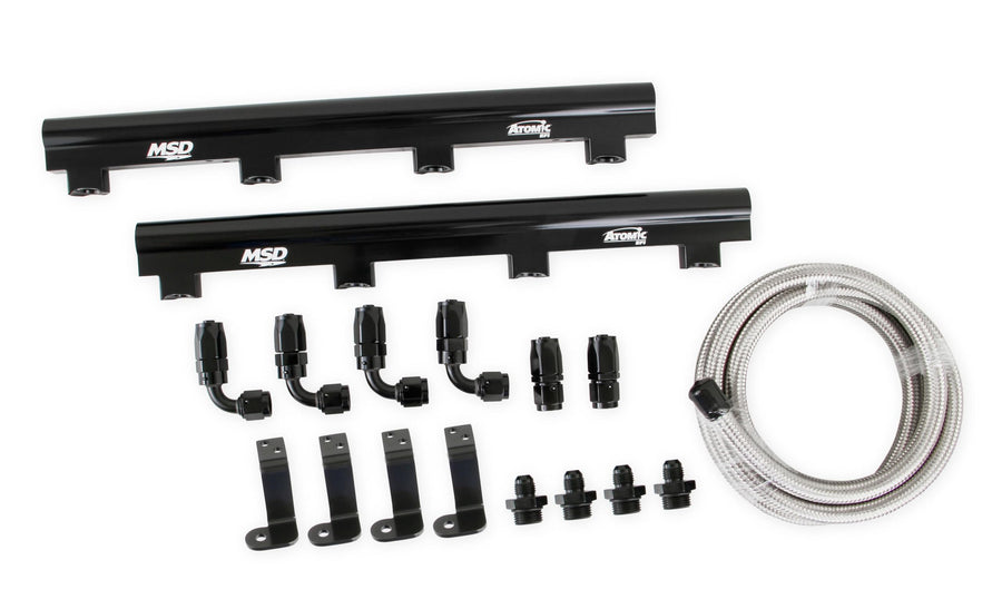 EFI Billet Fuel Rails MSD Atomic 2723