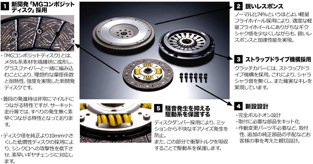 26010-AF001 HKS Light Action Clutch Kit