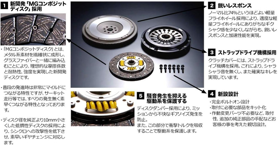 26010-AF001 HKS Light Action Clutch Kit