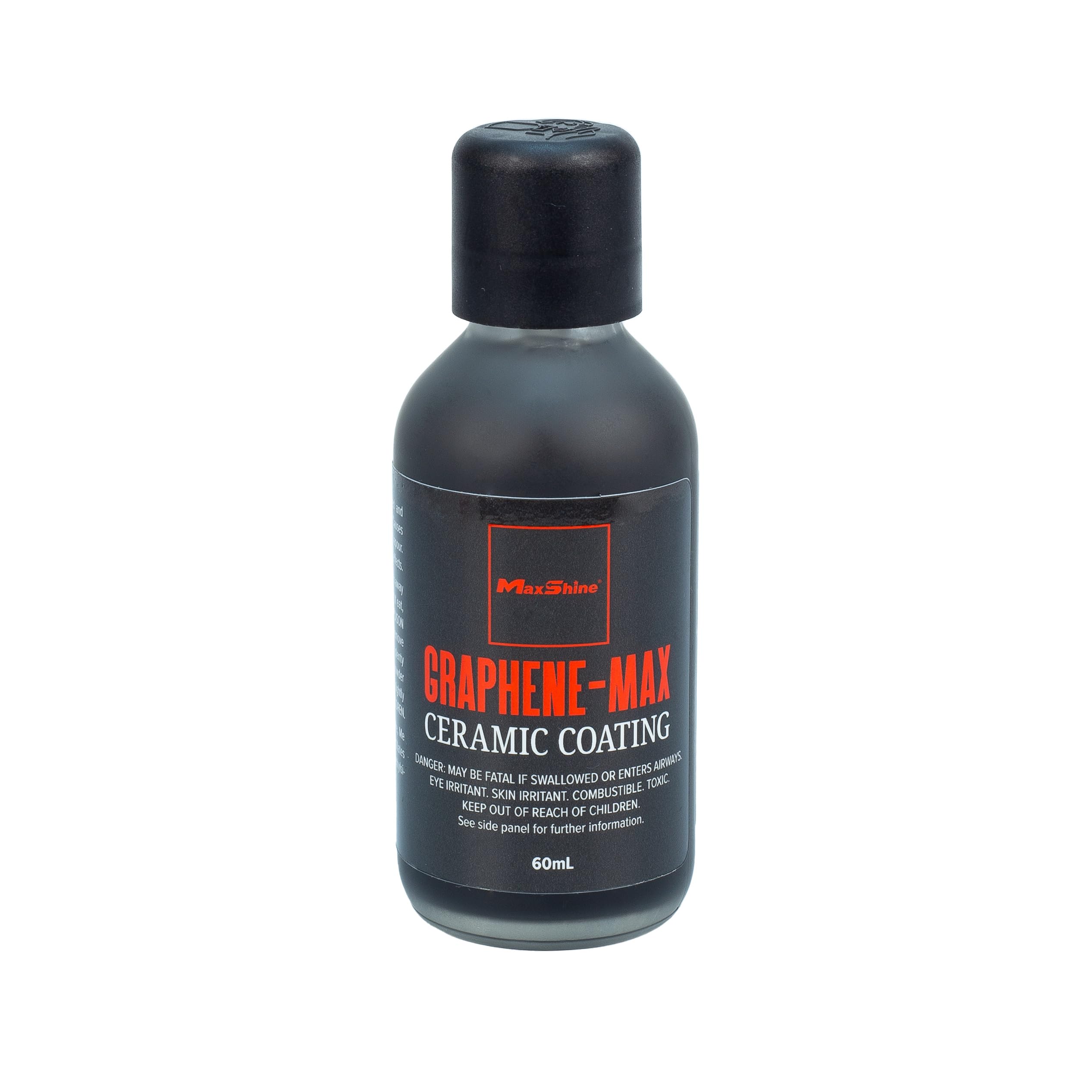 Graphene-MAX Maxshine Ceramic Coating 60mL | Advanced Universal Graphene & Ceramic Formula | Hydrophobic Car Coating with 9-Year Durability | High Gloss Finish & Professional Paint Protection