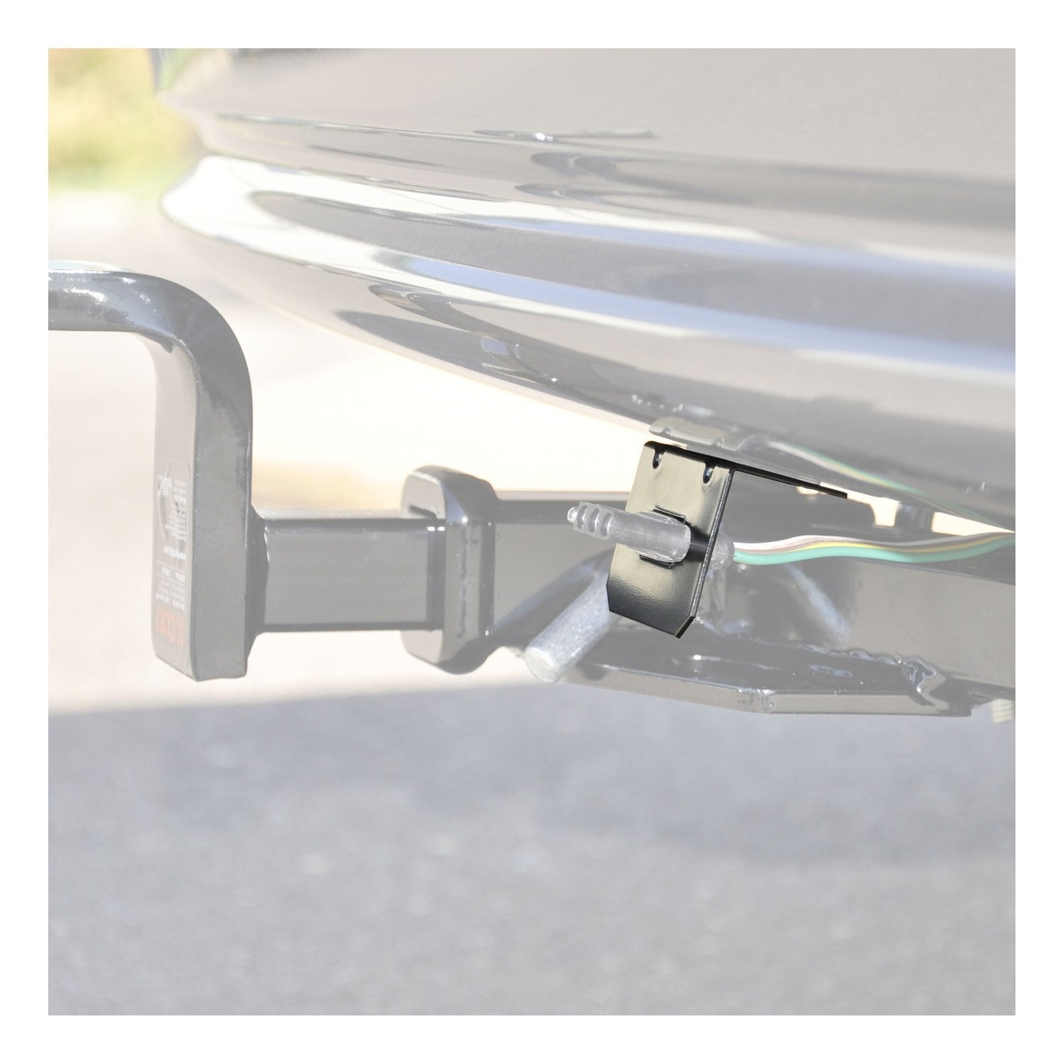CURT 57203 Trailer Wiring Harness Clamp-On Vehicle-Side Bracket Mounts for 4-Way, 5-Way, 6-Way or 7-Way, 12-Pack
