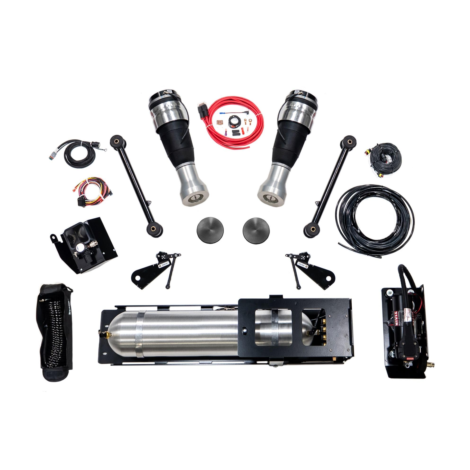 AccuAir Suspension 2" - 4" Rear Only JT Lift Kit Compatible with 2019-Present Jeep Gladiator JT