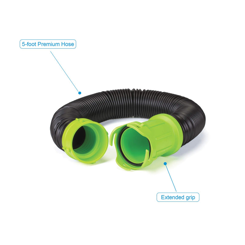 5-Foot Titan Premium RV Sewer Hose Extension - Thetford 17915
