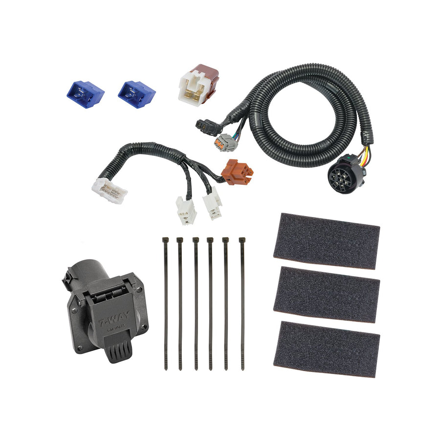 Tekonsha 118281 Tow Harness, 7-Way, Compatible with 2005-2022 Nissan Frontier, 2005-2012 Nissan Pathfinder, 2005-2015 Nissan Xterra, 2009-2012 Suzuki Equator
