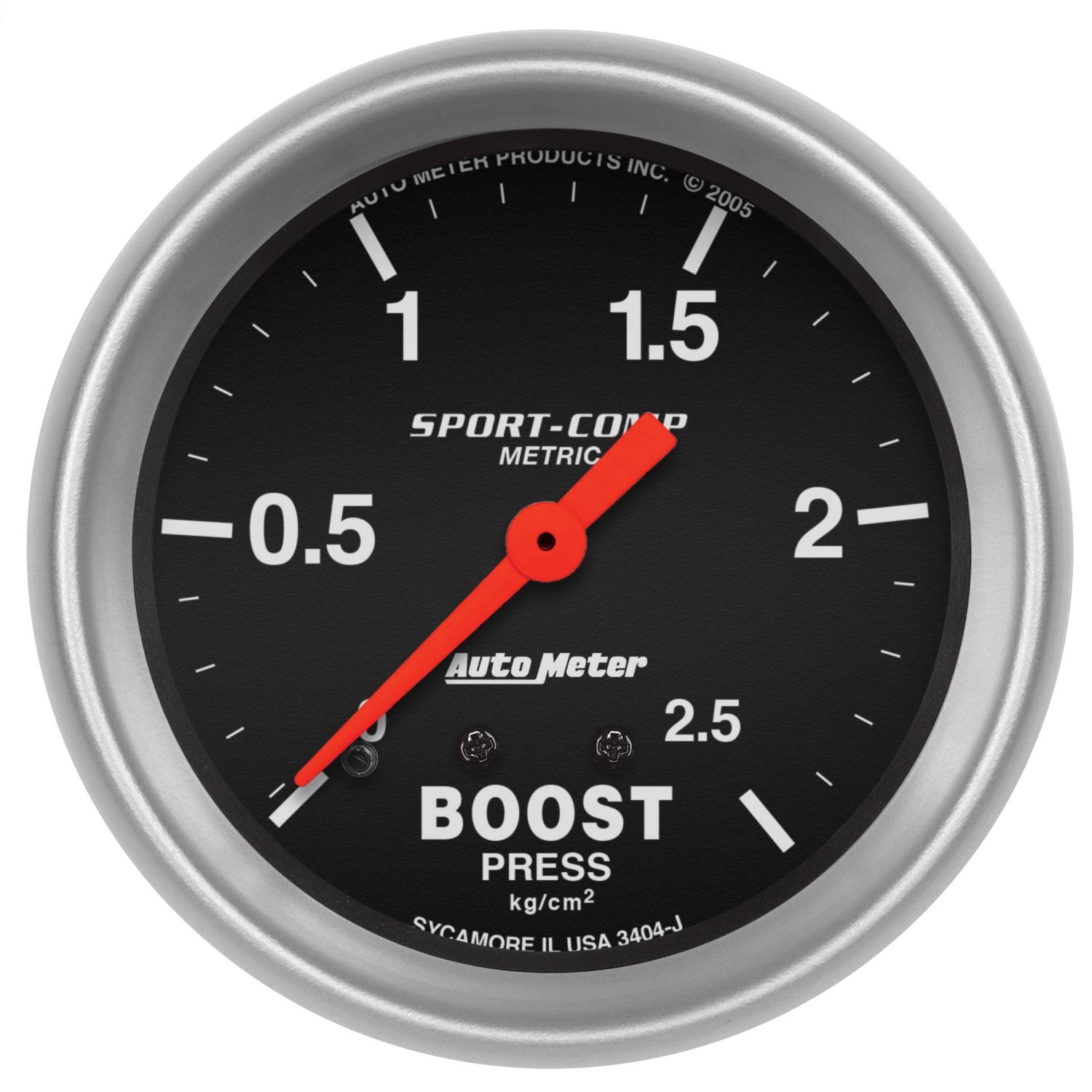 Sport-Comp Auto Meter 3404-J Mechanical Metric Boost Gauge