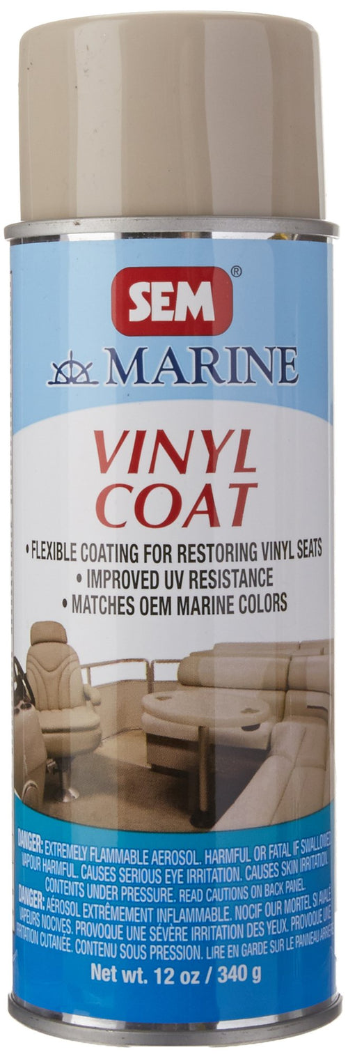 Carver SEM M25123 Bisque Marine Vinyl Coat - 12 oz.