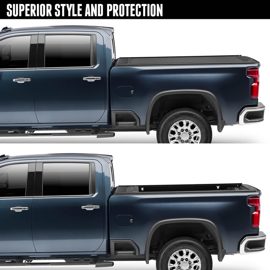 RetraxONE Truck Bed Tonneau Cover Retractable | 10231 | fits Ram 1500 (09-18) and 1500 Classic (2019) 5.5' bed