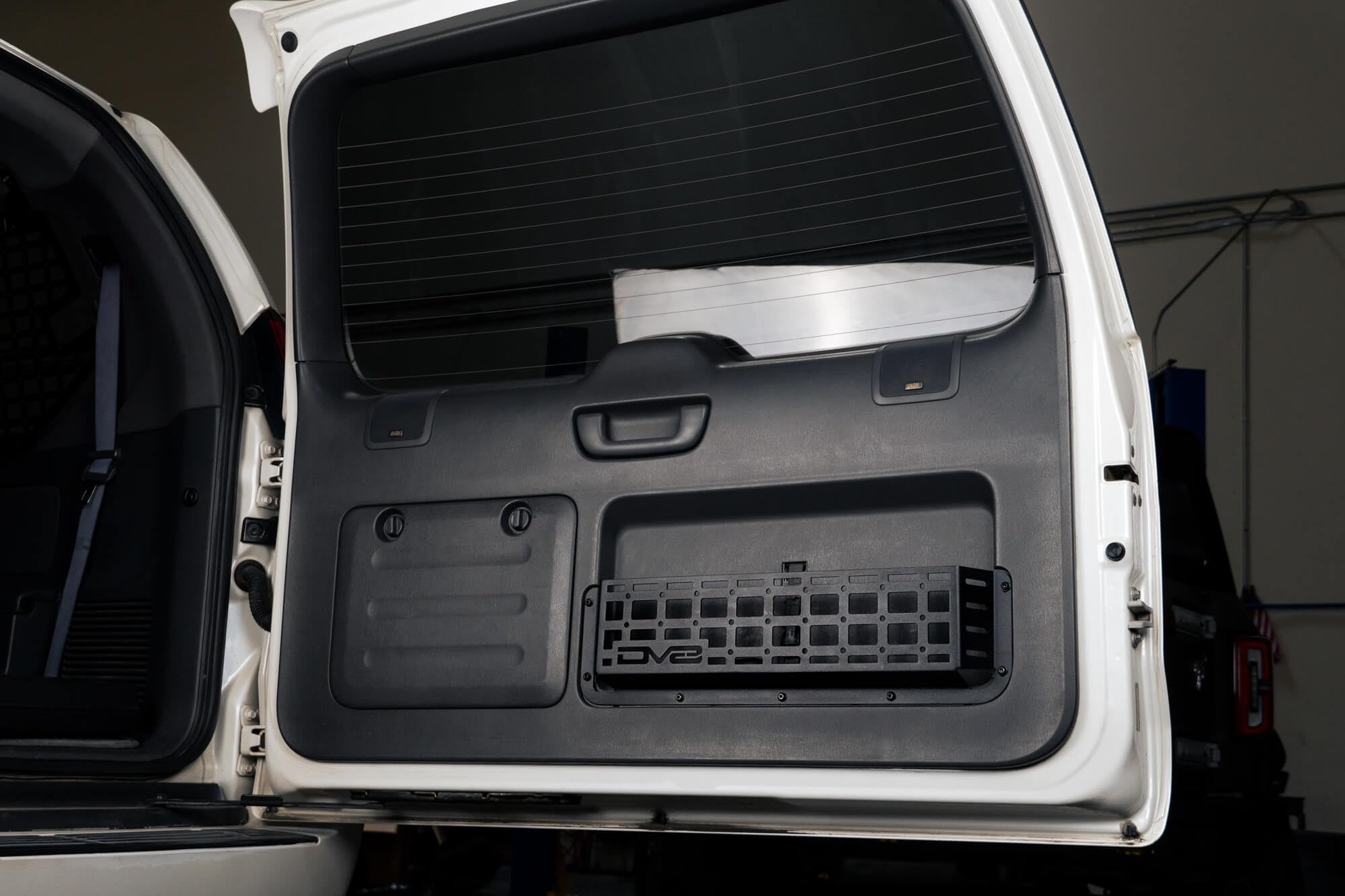 Molle Pocket Door for The 2003-2009 Lexus GX 470 | Cargo Net Replacement | Steel Pocket to Replace Saggy Factory Net | Great for Molle Bags, Recovery Gear, Tools, Med-Kit, & More | DV8 Offroad