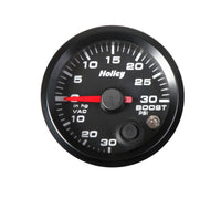 Analog Style Holley 26-606 Boost/Vacuum Gauge